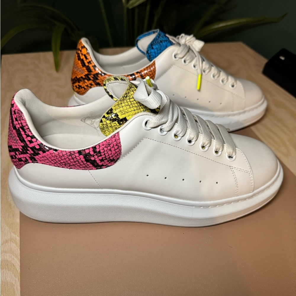 Alexander McQueen Larry Snake  Oversized Sneakers